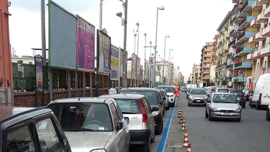 Via Diocleziano Napoli Fuorigrotta foto di sconosciuto