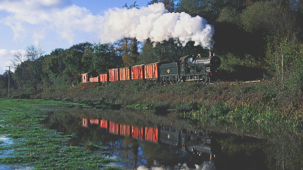 treno in campagna foto di Ian Duffield